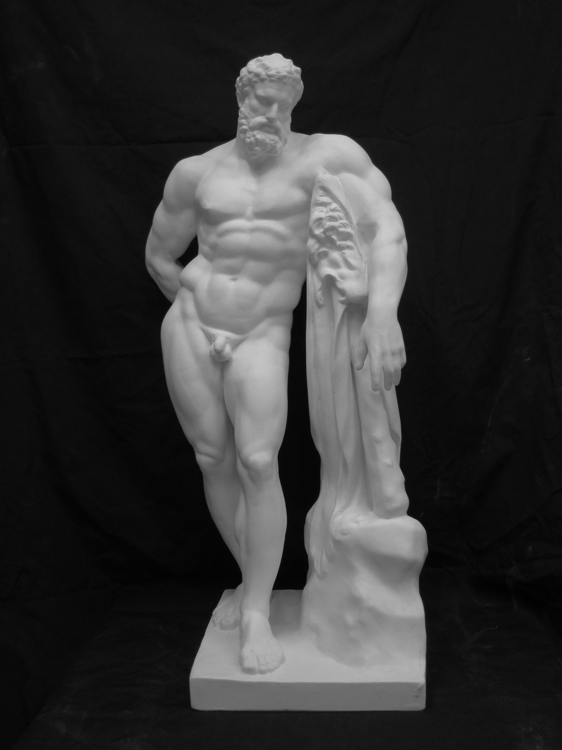 Amazon.co.jp: 石膏像 N－026 ヘラクレス全身像(大） H．73cm